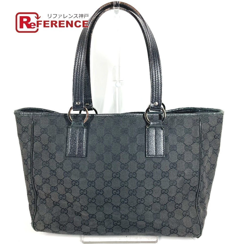 GUCCI GG Bag Shoulder Tote Black